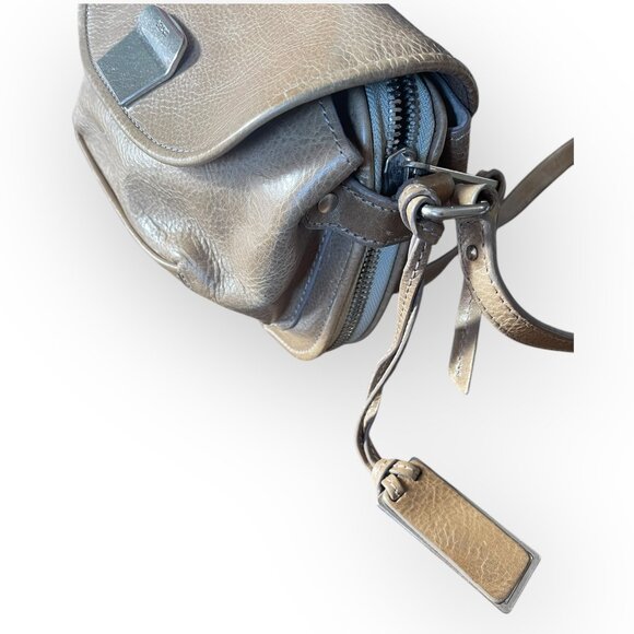 Joy Gryson Juliana Tan Leather Crossbody Bag - Picture 10 of 13